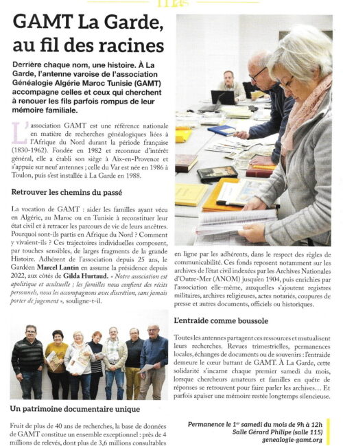 2026 - La Garde, article-